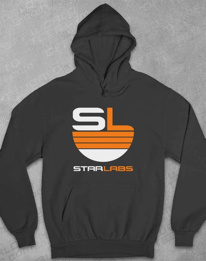 Star Labs Logo Hoodie XS / Charcoal  - Off World Tees