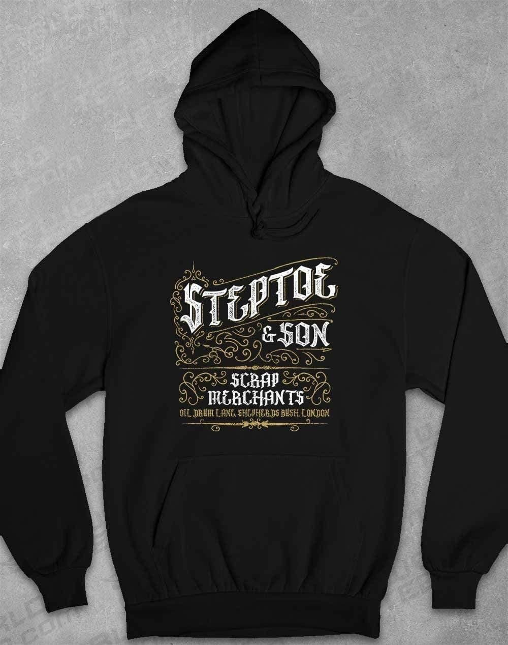 Steptoe & Son Scrap Merchants Hoodie XS / Jet Black  - Off World Tees