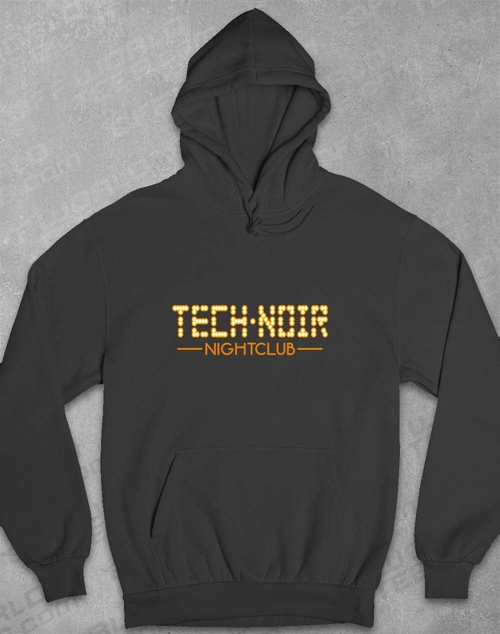 Tech Noir Nightclub Hoodie XS / Charcoal  - Off World Tees