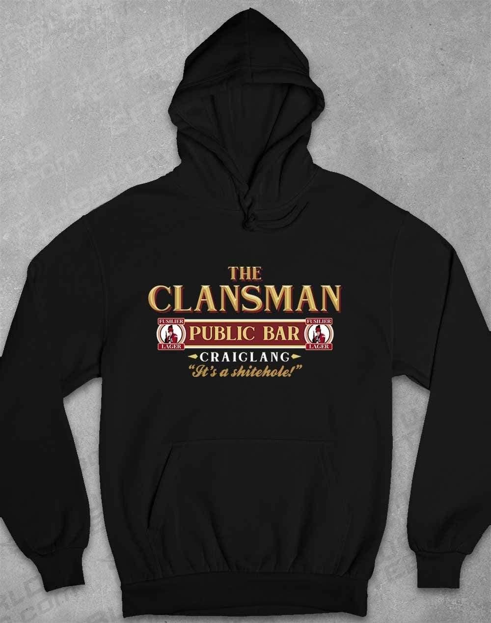 The Clansman Craiglang Hoodie XS / Jet Black  - Off World Tees