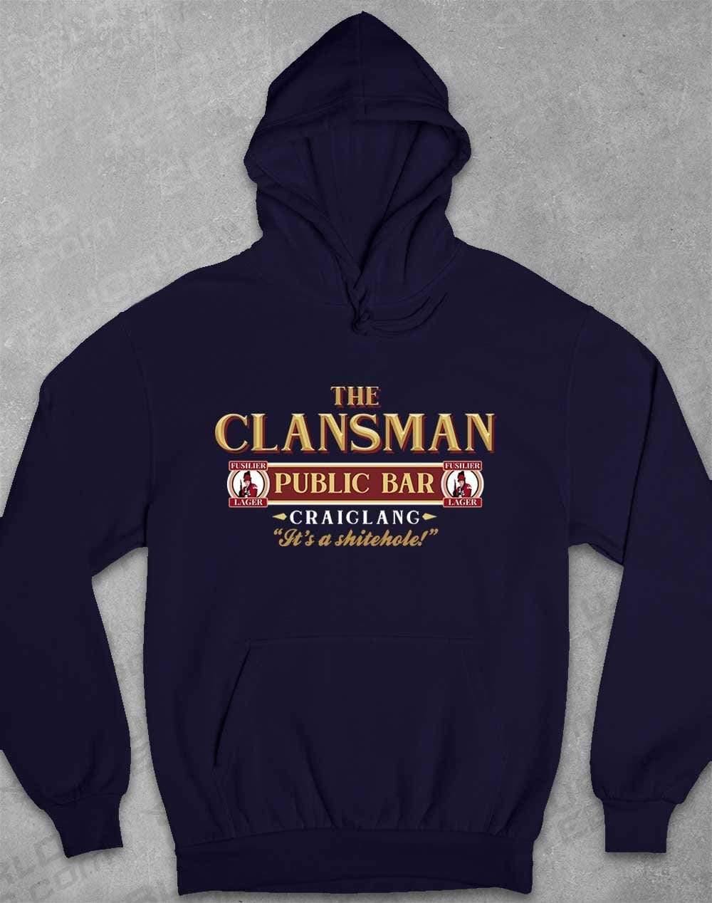 The Clansman Craiglang Hoodie XS / Oxford Navy  - Off World Tees