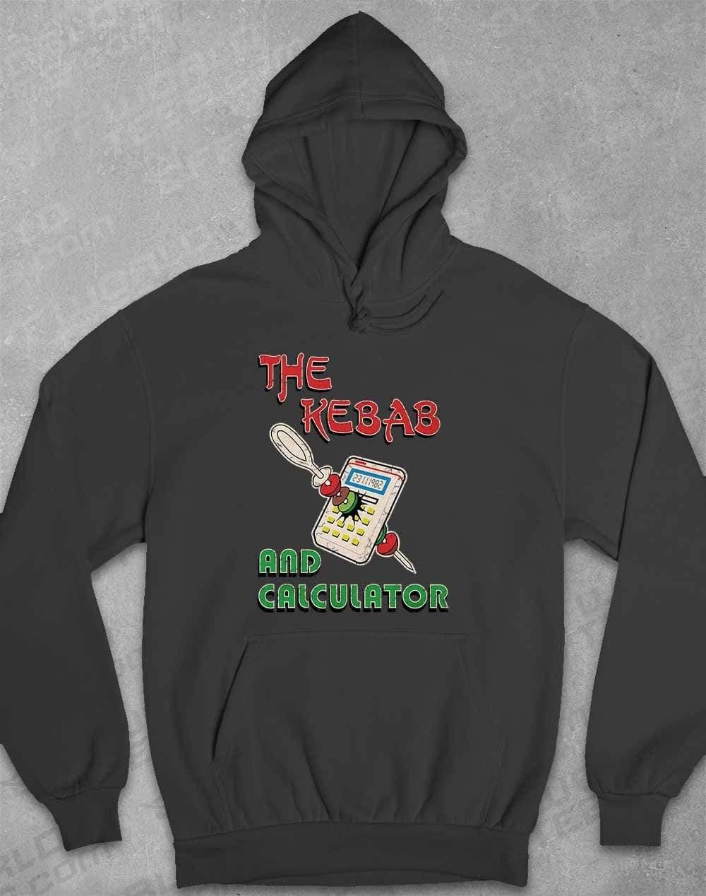 The Kebab and Calculator 1982 Hoodie XS / Charcoal  - Off World Tees