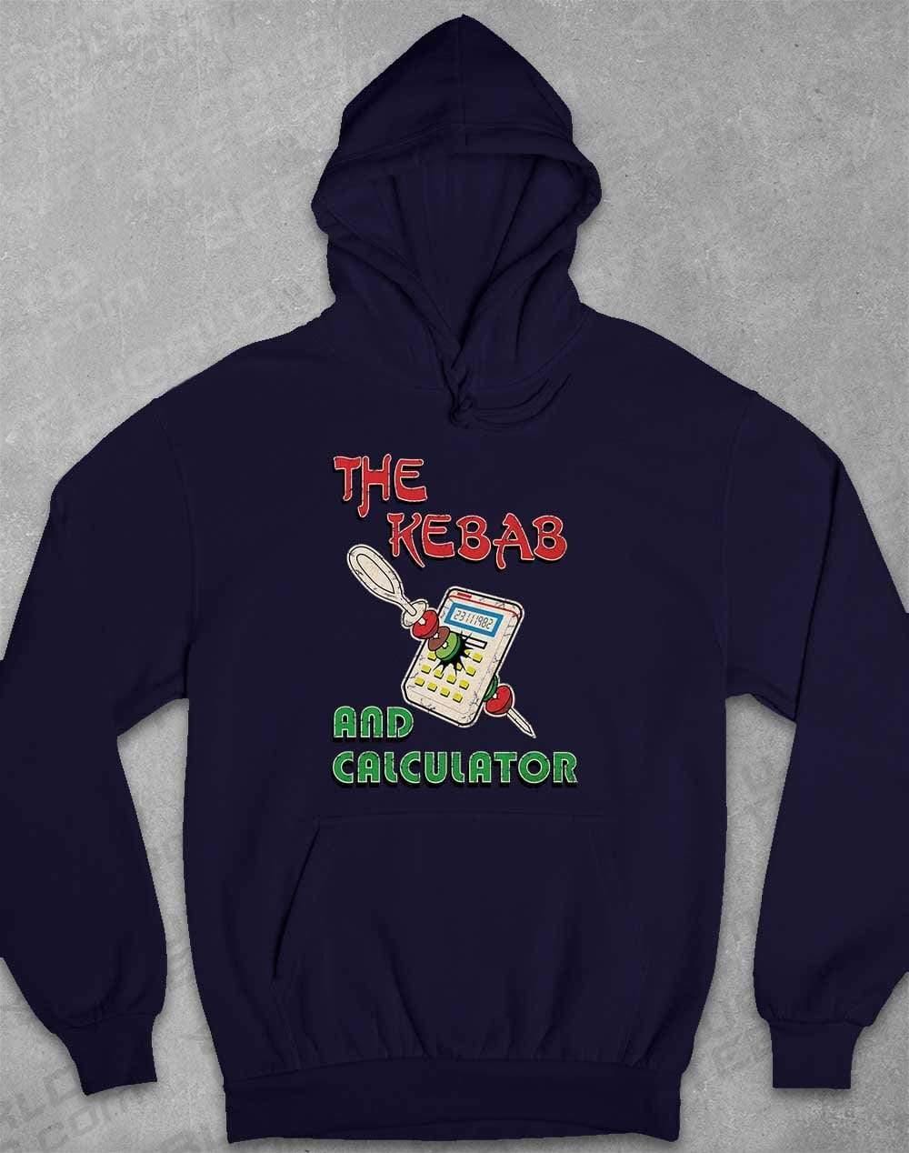 The Kebab and Calculator 1982 Hoodie XS / Oxford Navy  - Off World Tees