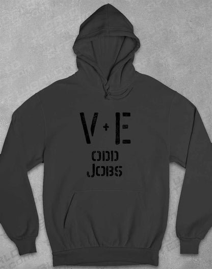 Val and Earl's Odd Jobs Hoodie XS / Charcoal  - Off World Tees