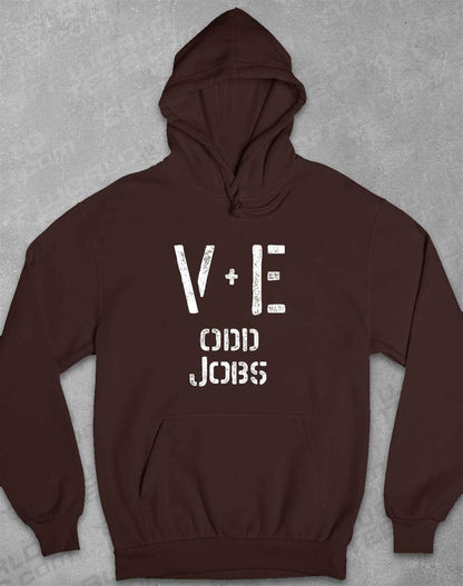 Val and Earl's Odd Jobs Hoodie XS / Hot Chocolate  - Off World Tees