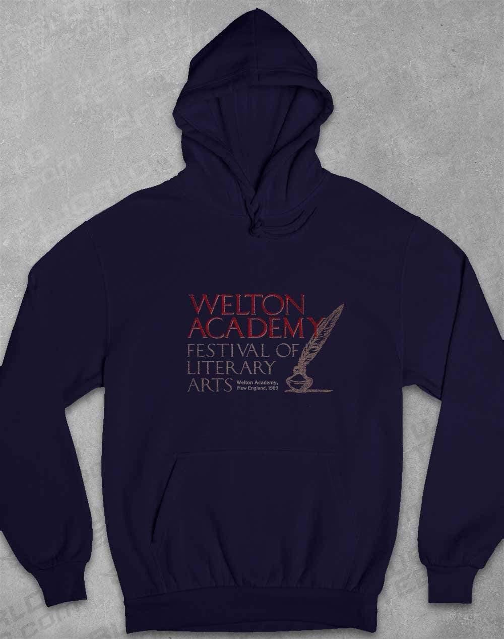 Welton Academy Hoodie XS / Oxford Navy  - Off World Tees