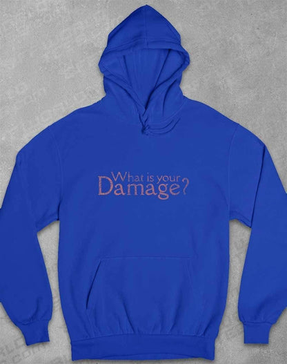 What is your Damage Hoodie XS / Royal Blue  - Off World Tees