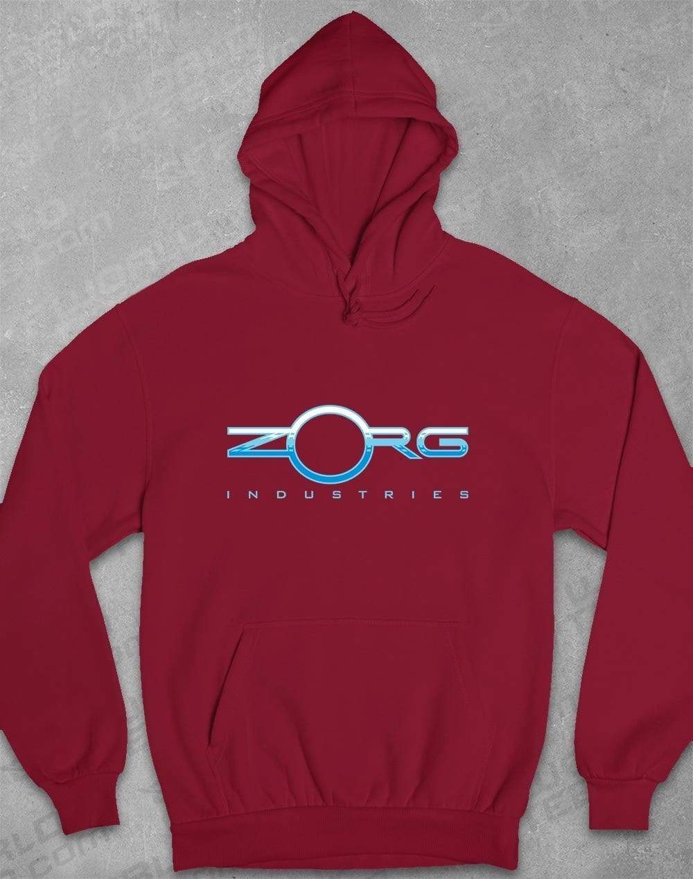 Zorg Industries Hoodie S / Burgundy  - Off World Tees