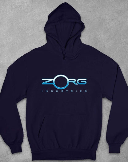 Zorg Industries Hoodie S / Oxford Navy  - Off World Tees