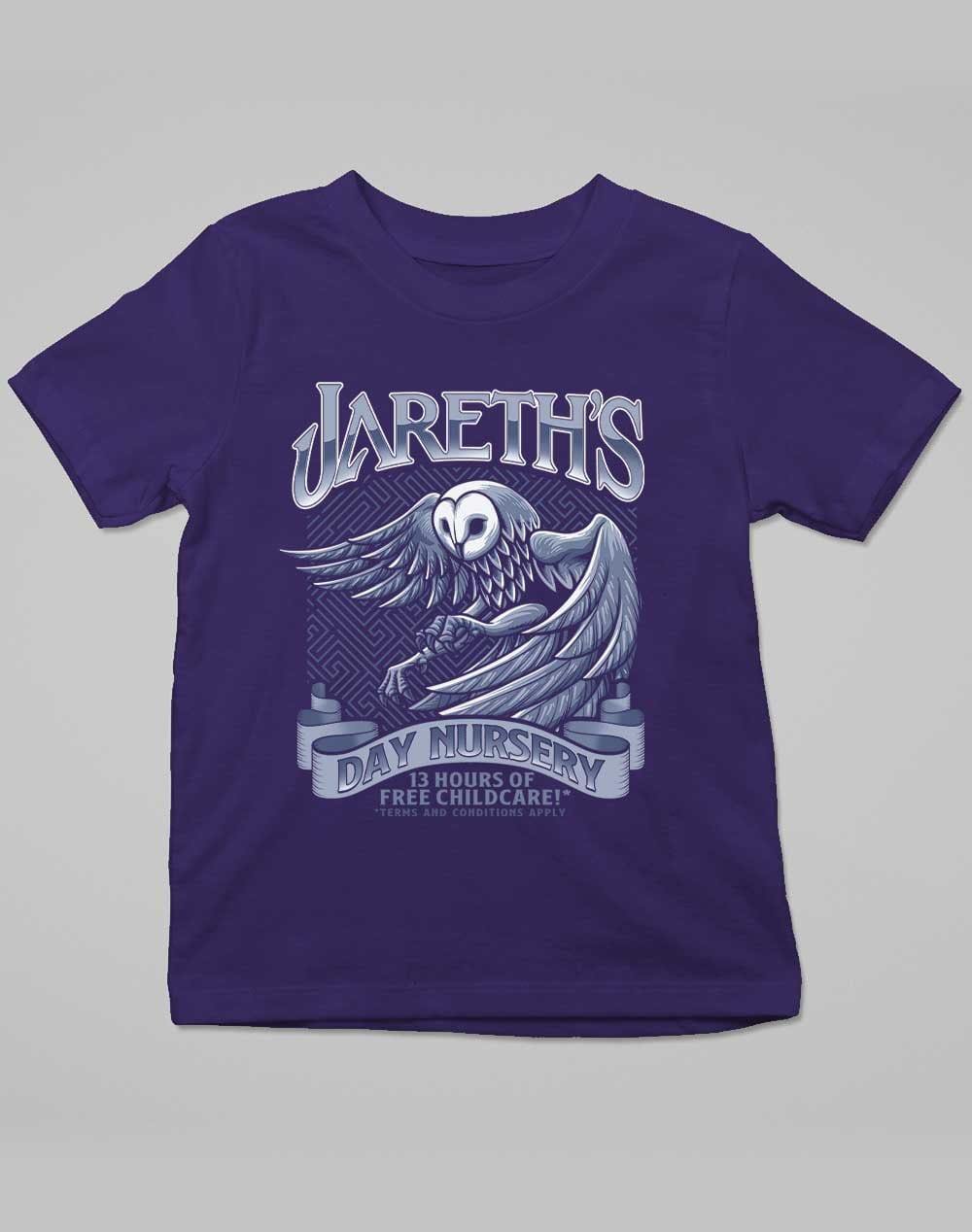 Jareth's Day Nursery Kids T-Shirt 3-4 years / Navy  - Off World Tees