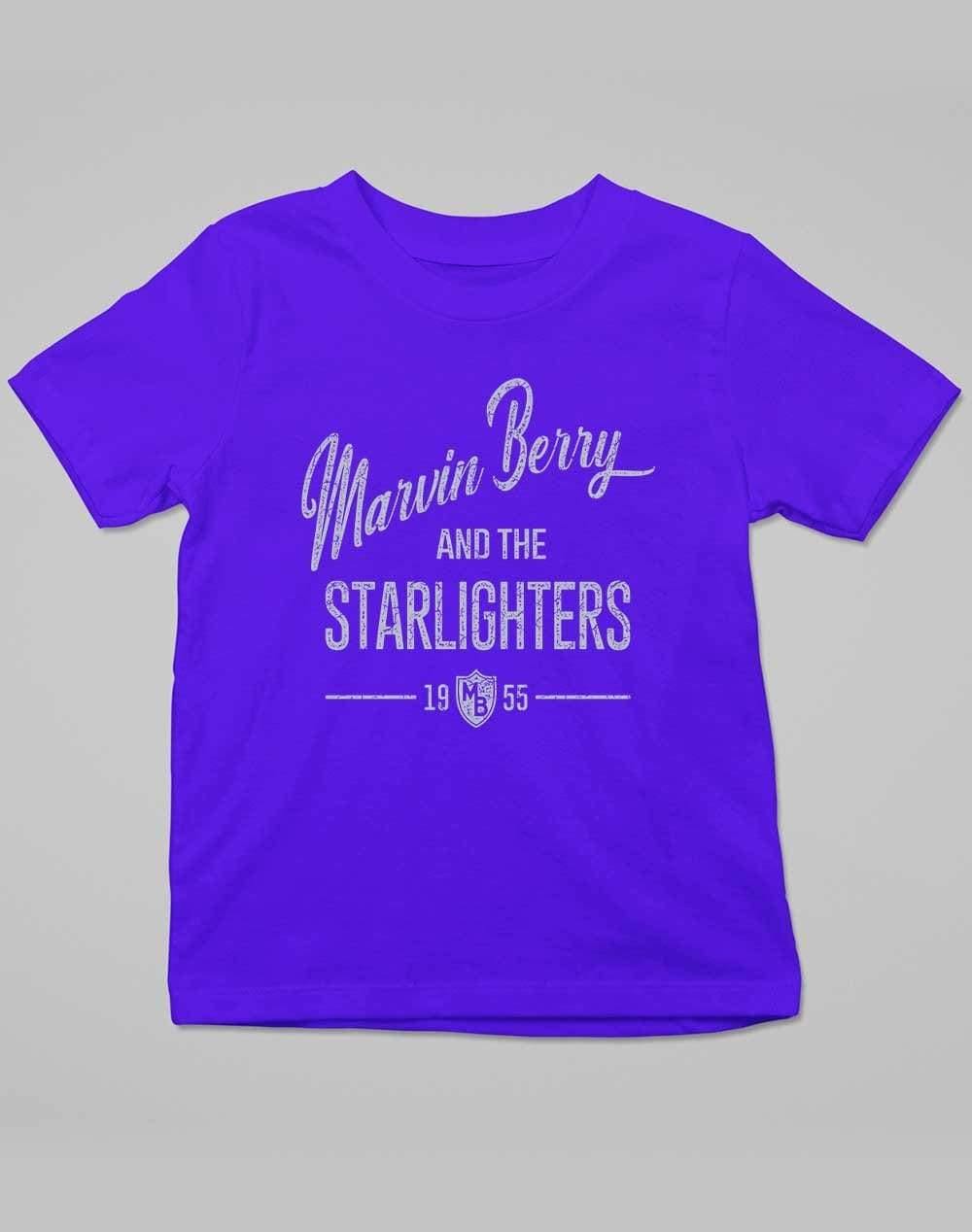 Marvin Berry and the Starlighters Kids T-Shirt 3-4 years / Royal Blue  - Off World Tees