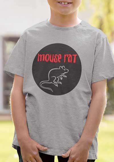 Mouse Rat Round Logo Kids T-Shirt  - Off World Tees