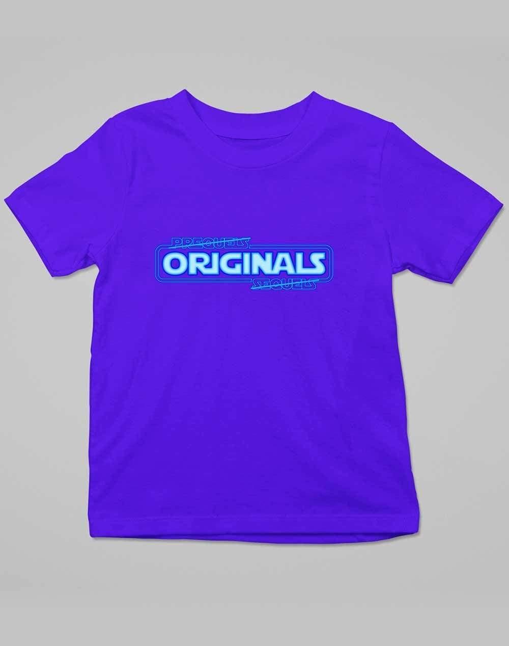 Originals FTW - Kids T-Shirt 3-4 years / Royal Blue  - Off World Tees