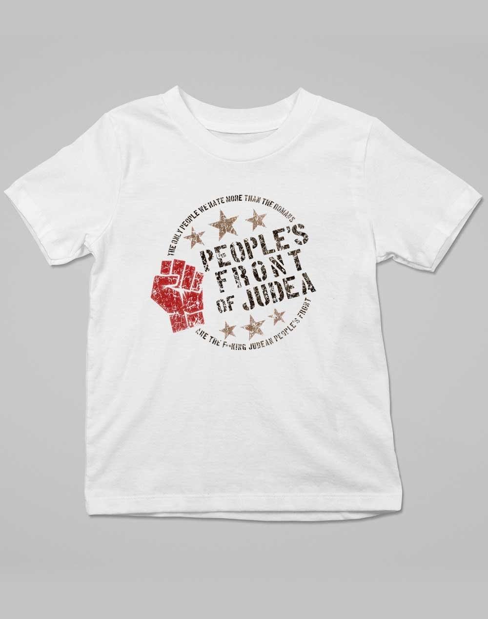People's Front of Judea Kids T-Shirt 3-4 years / White  - Off World Tees