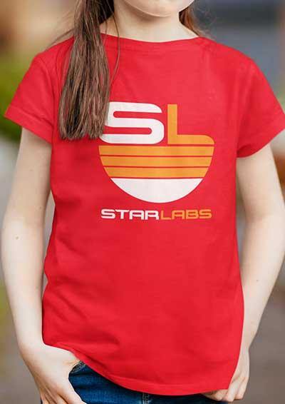 Star Labs Logo Kids T-Shirt  - Off World Tees
