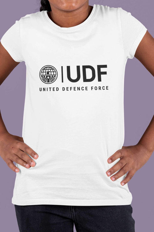 UDF United Defense Force Kids T-Shirt  - Off World Tees