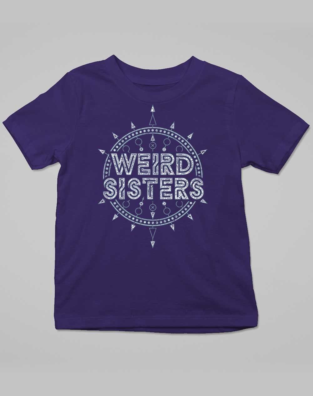 Weird Sisters Band Logo Kids T-Shirt 3-4 years / Navy  - Off World Tees