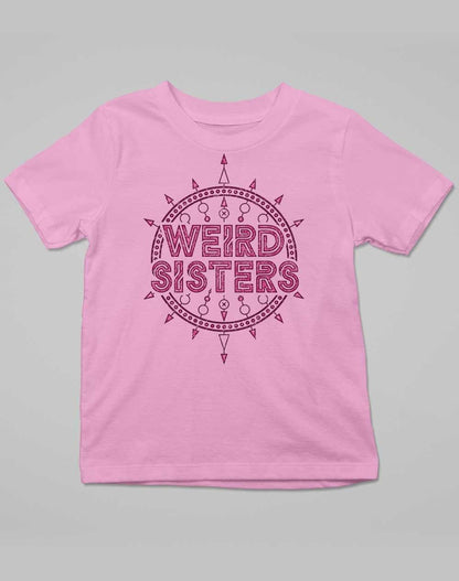 Weird Sisters Band Logo Kids T-Shirt 3-4 years / Pale Pink  - Off World Tees