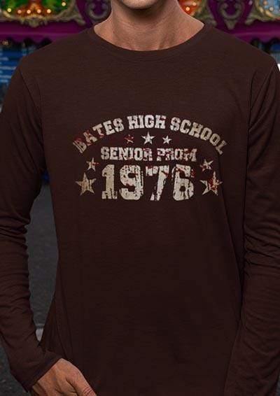 Bates High School Prom 1976 Long Sleeve T-Shirt  - Off World Tees