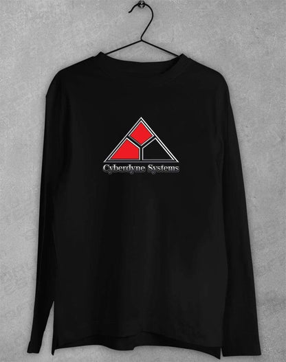 Cyberdyne Systems Long Sleeve T-Shirt S / Black  - Off World Tees