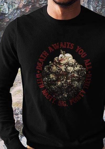 Death Awaits You Long Sleeve T-Shirt  - Off World Tees