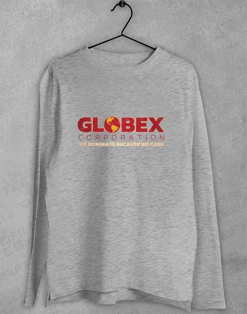 Globex Corporation Long Sleeve T-Shirt S / Sport Grey  - Off World Tees