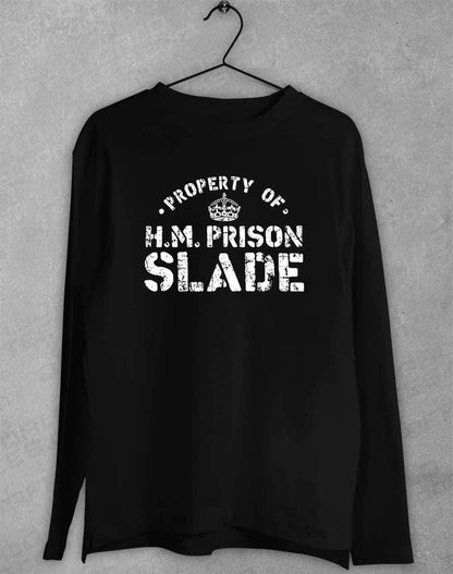 HM Prison Slade Long Sleeve T-Shirt S / Black  - Off World Tees