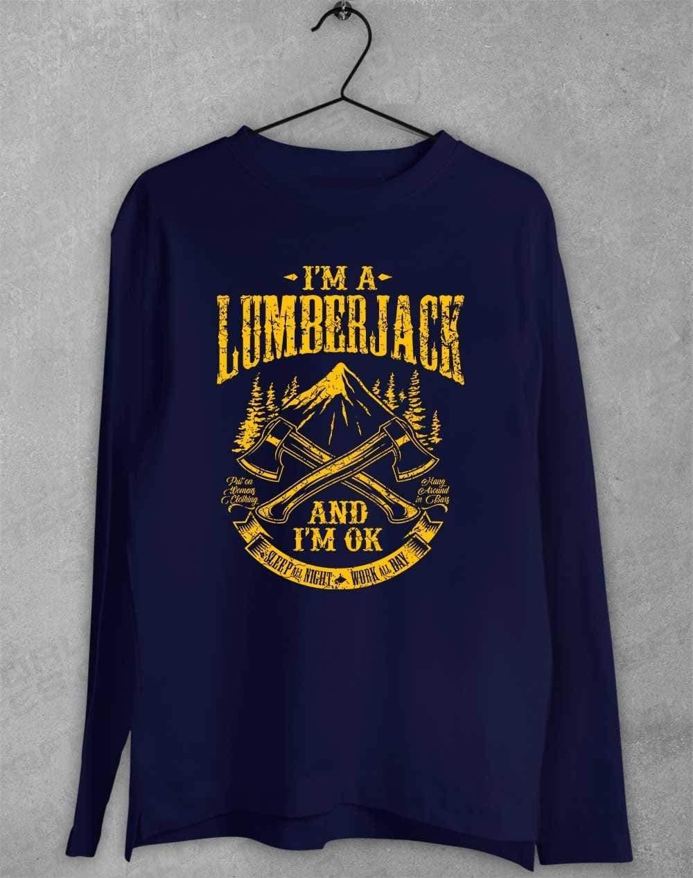 I'm a Lumberjack Long Sleeve T-Shirt  - Off World Tees