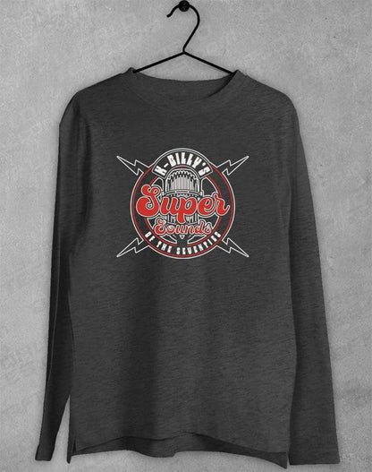 K-Billy's Super Sounds of the 70's Long Sleeve T-Shirt S / Dark Heather  - Off World Tees