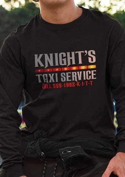 Knight's Taxi Sevice Long Sleeve T-Shirt  - Off World Tees