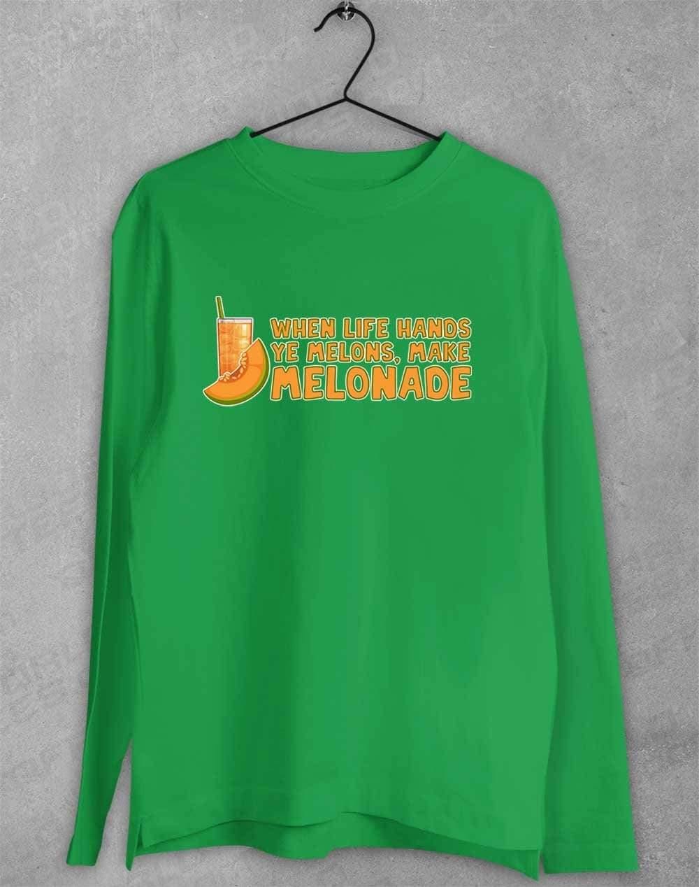 Make Melonade Long Sleeve T-Shirt S / Irish Green  - Off World Tees