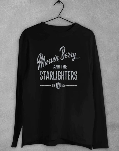Marvin Berry and the Starlighters Long Sleeve T-Shirt S / Black  - Off World Tees