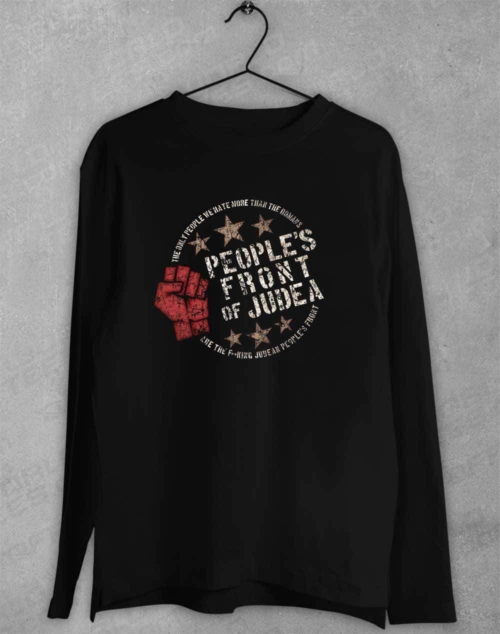 People's Front of Judea Long Sleeve T-Shirt S / Black  - Off World Tees