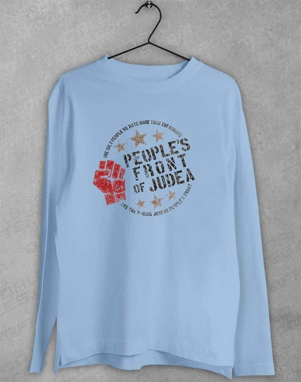 People's Front of Judea Long Sleeve T-Shirt S / Light Blue  - Off World Tees