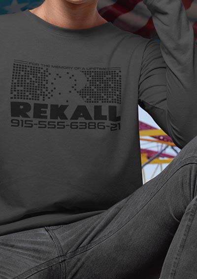 Rekall Long Sleeve T-Shirt  - Off World Tees