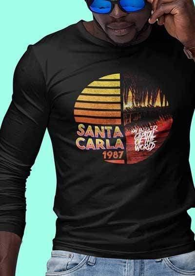Santa Carla 1987 - Long Sleeve T-Shirt  - Off World Tees