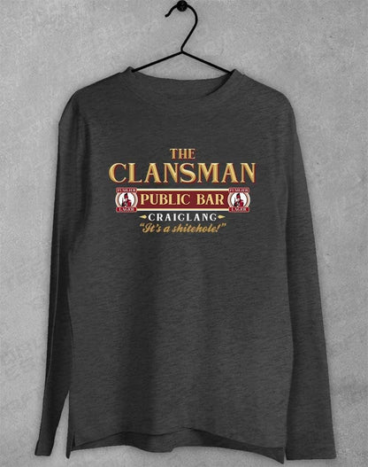 The Clansman Craiglang Long Sleeve T-Shirt S / Dark Heather  - Off World Tees