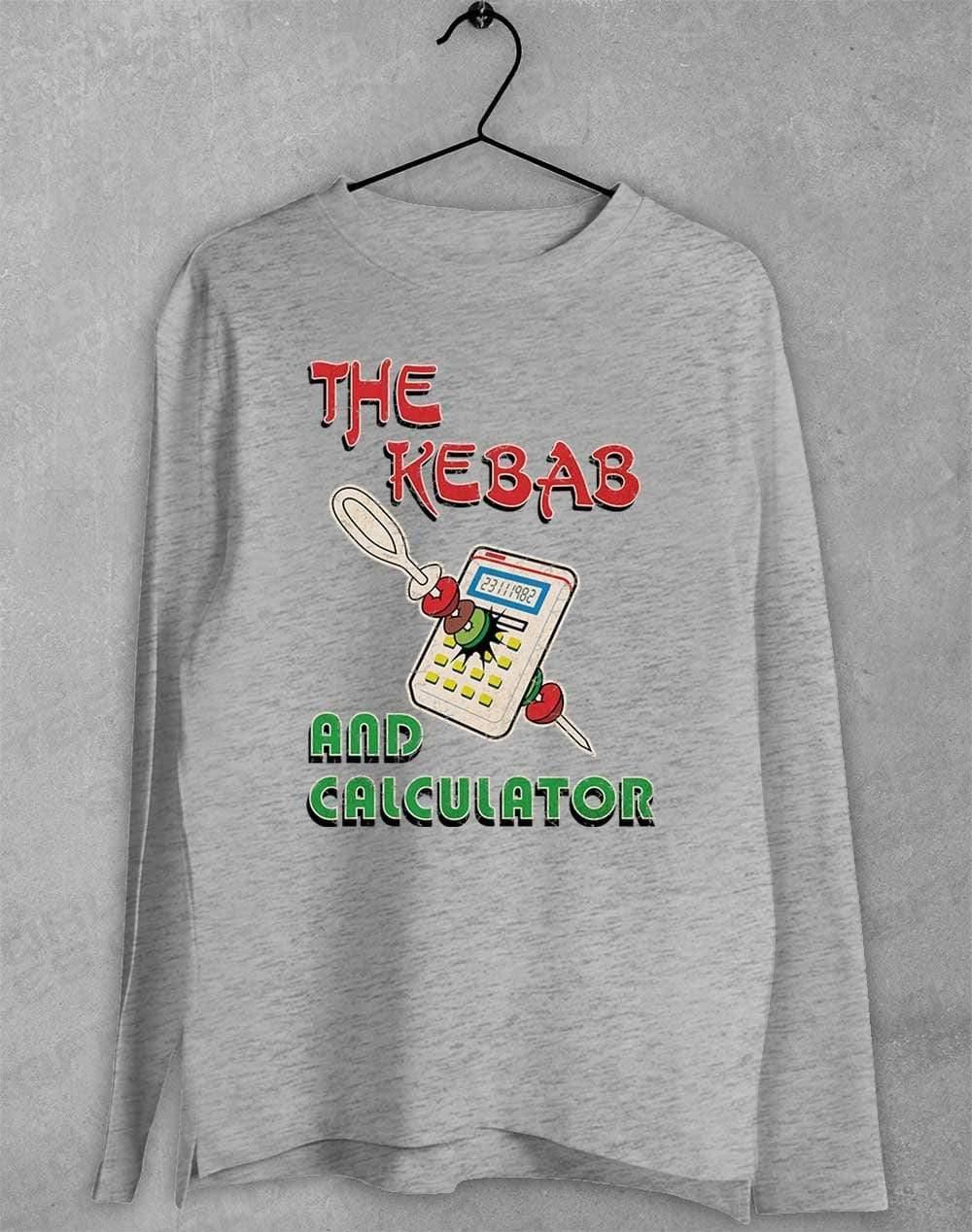 The Kebab and Calculator 1982 Long Sleeve T-Shirt S / Sport Grey  - Off World Tees
