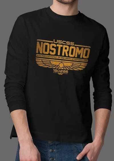 USCSS Nostromo Long Sleeve T-Shirt  - Off World Tees