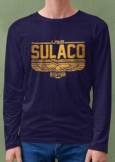 USS Sulaco Long Sleeve T-Shirt  - Off World Tees
