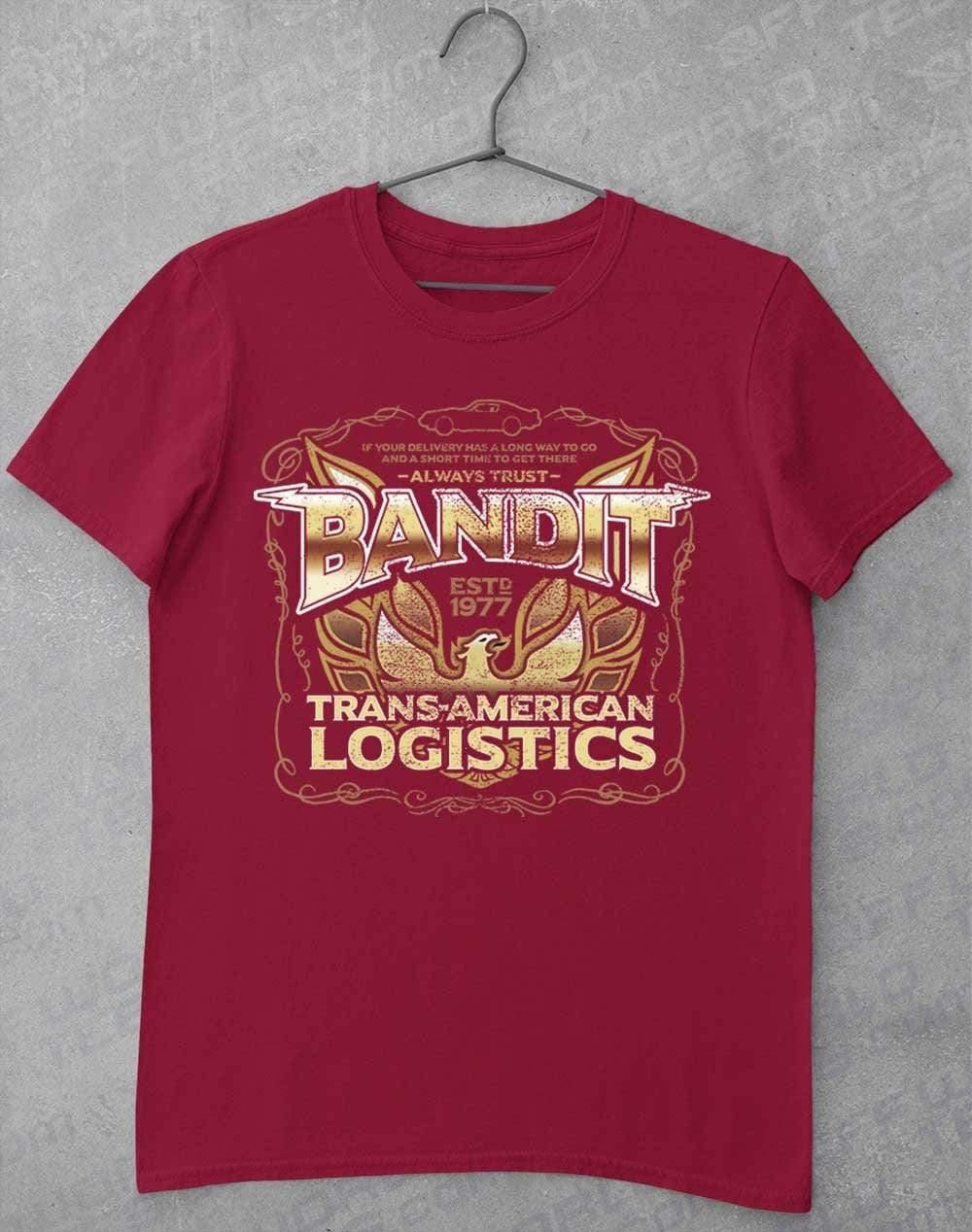 Bandit Logistics 1977 T-Shirt S / Cardinal Red  - Off World Tees