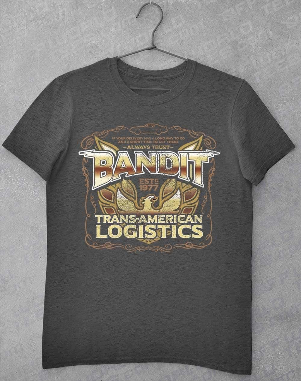Bandit Logistics 1977 T-Shirt S / Dark Heather  - Off World Tees