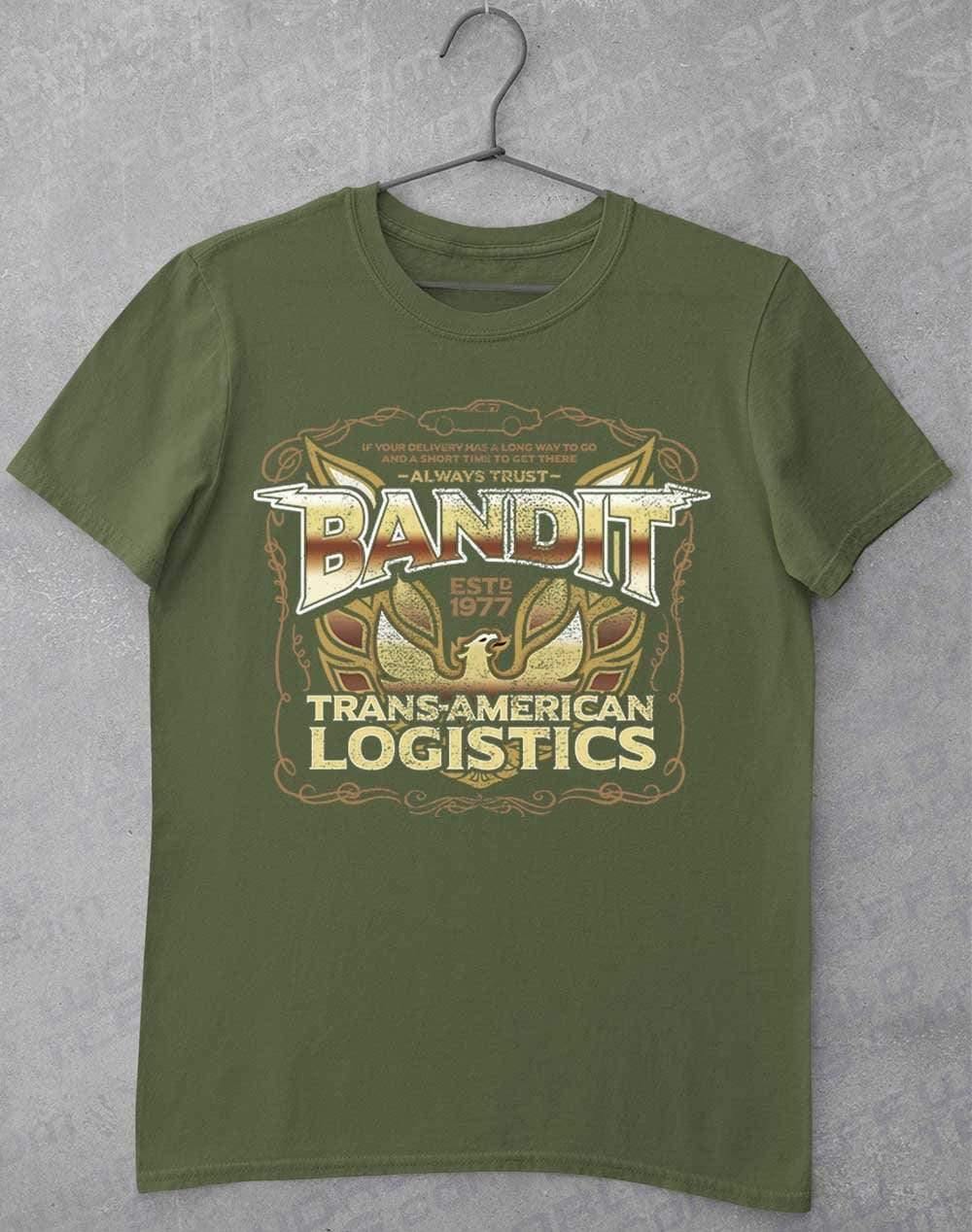 Bandit Logistics 1977 T-Shirt S / Military Green  - Off World Tees