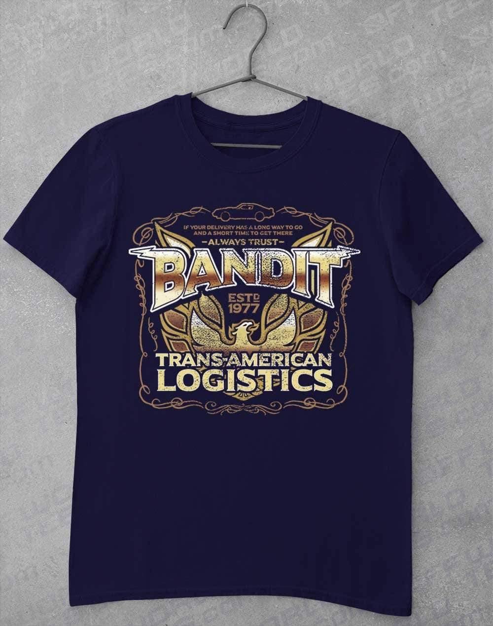 Bandit Logistics 1977 T-Shirt S / Navy  - Off World Tees