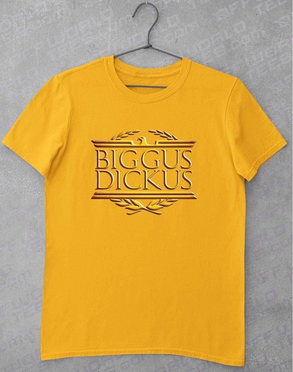 Biggus Dickus T-Shirt S / Gold  - Off World Tees