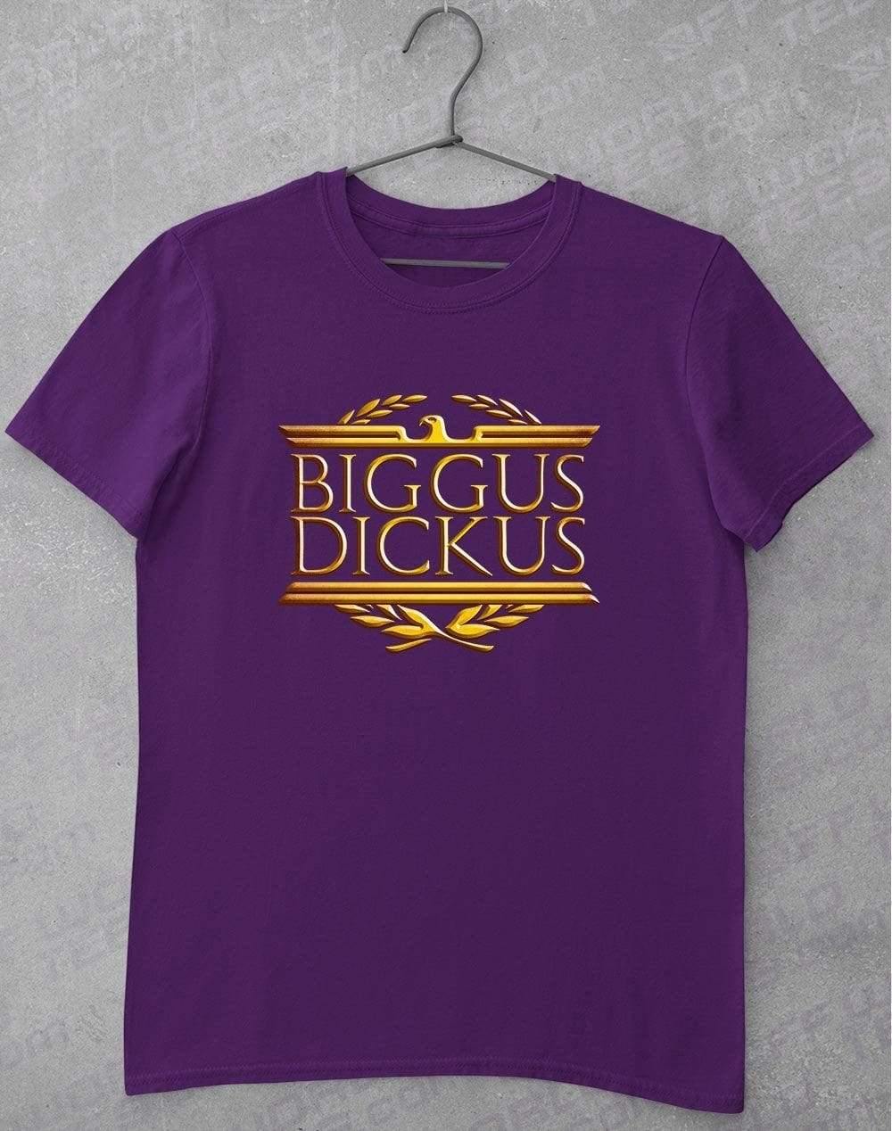 Biggus Dickus T-Shirt S / Purple  - Off World Tees