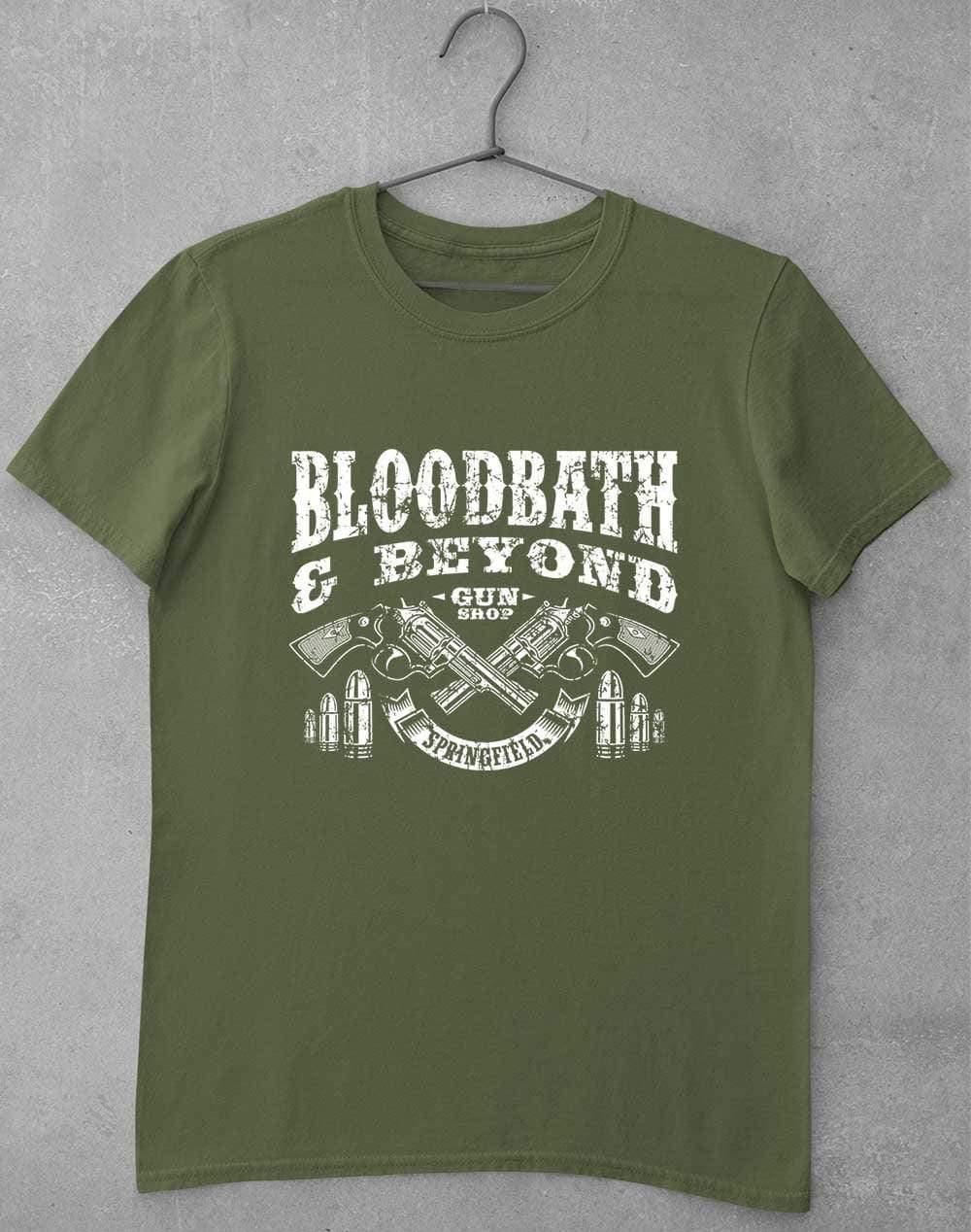 Bloodbath and Beyond T-Shirt S / Military Green  - Off World Tees