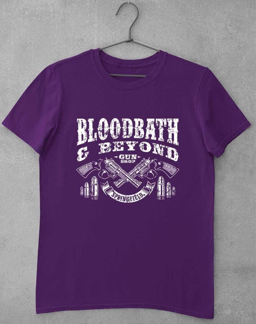 Bloodbath and Beyond T-Shirt S / Purple  - Off World Tees