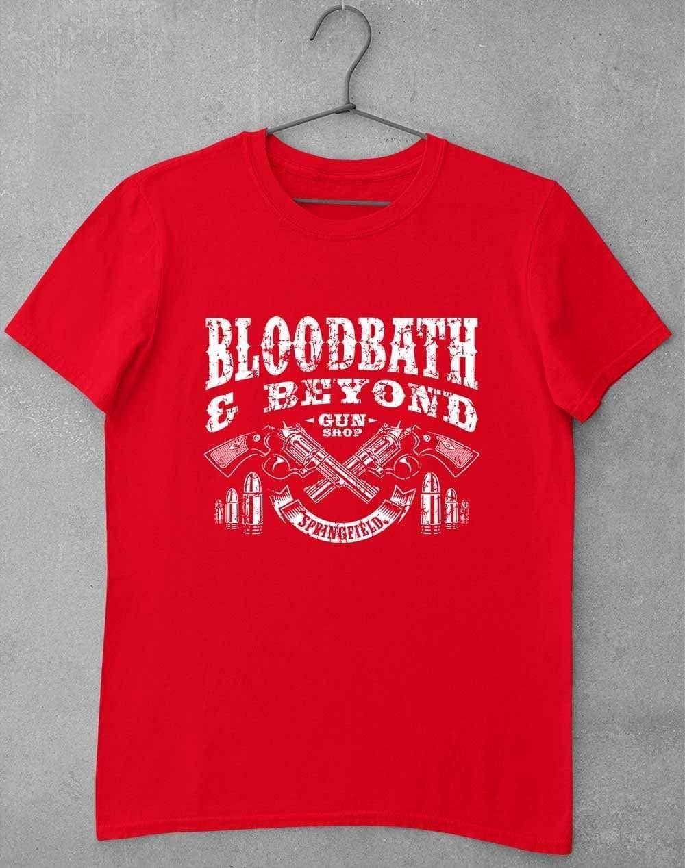 Bloodbath and Beyond T-Shirt S / Red  - Off World Tees