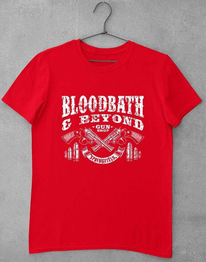 Bloodbath and Beyond T-Shirt S / Red  - Off World Tees